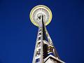 Space Needle, as seen from the base